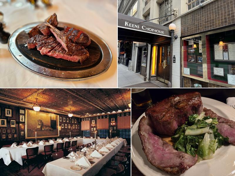 Keens Steakhouse 72 W 36th St., New York