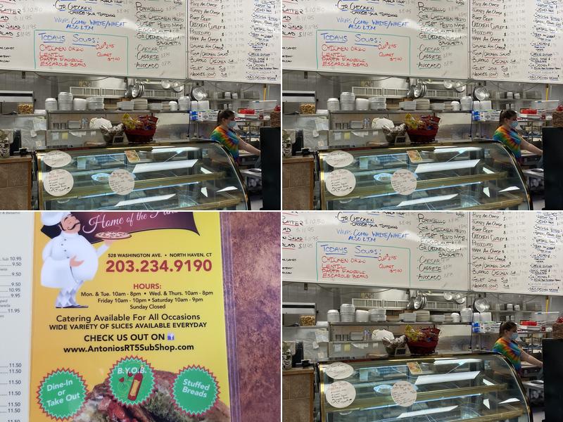 Antonio's Rt. 5 Menu