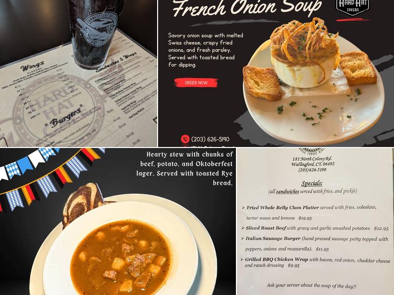 Hard Hat Cafe II Menu