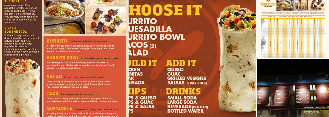 Pancheros Mexican Grill - Wallingford Menu