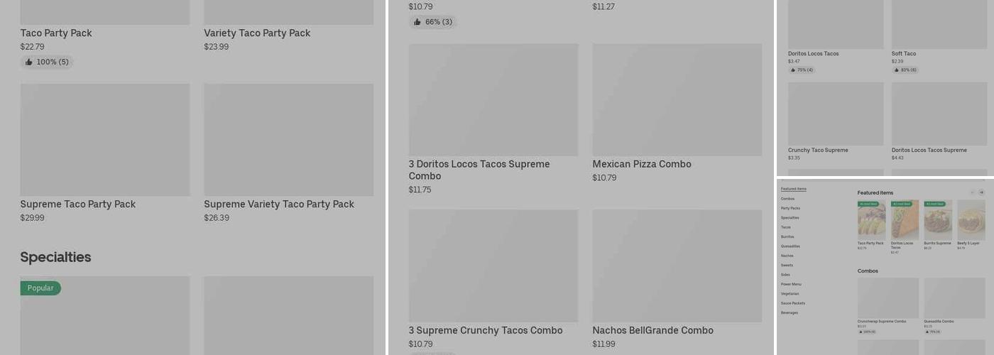 Taco Bell Menu