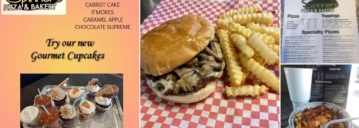Spinners Pizza & Bakery Menu
