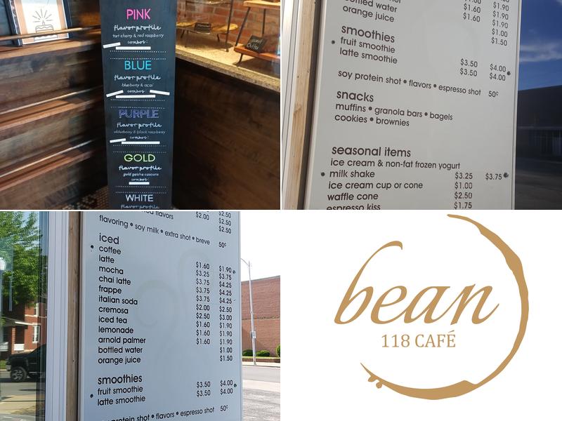 Bean Menu