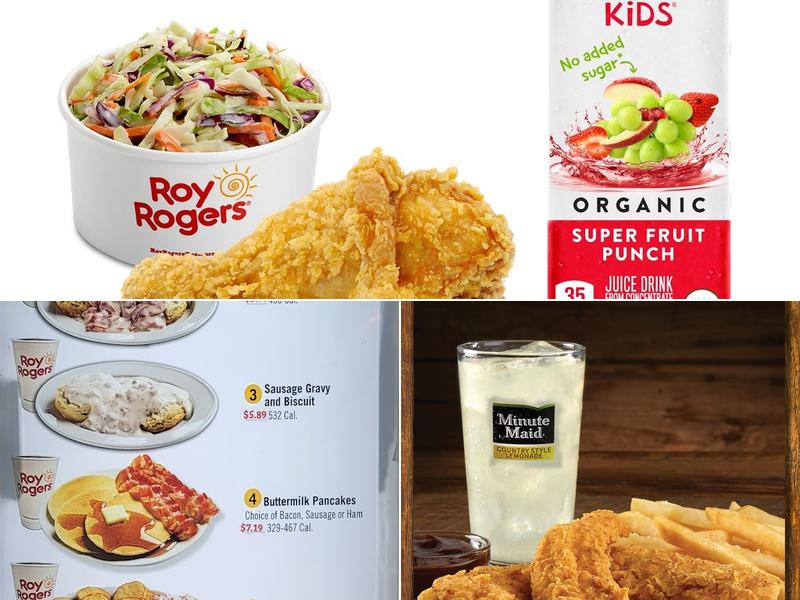 Roy Rogers Menu