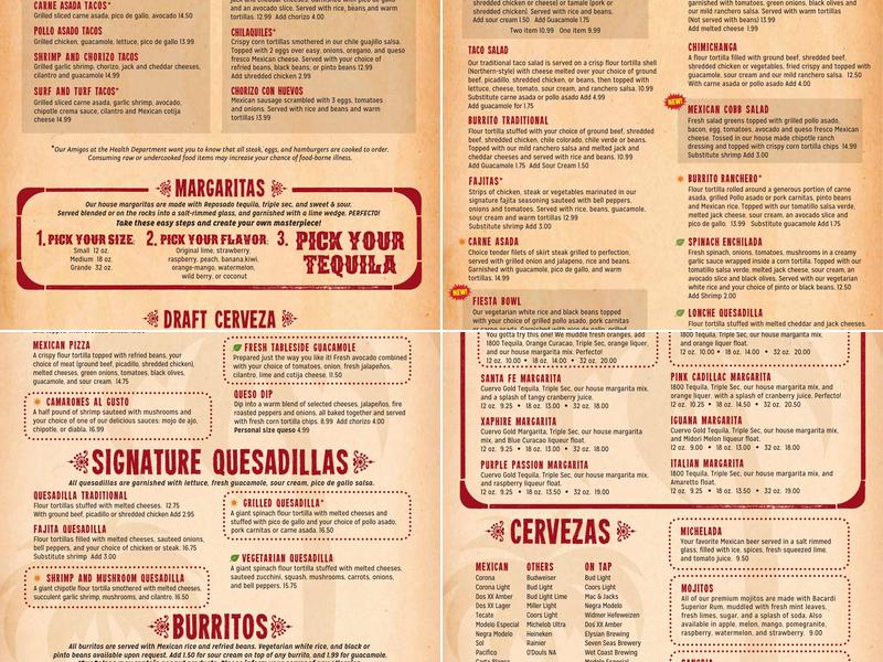 Puerto Vallarta Federal Way Menu