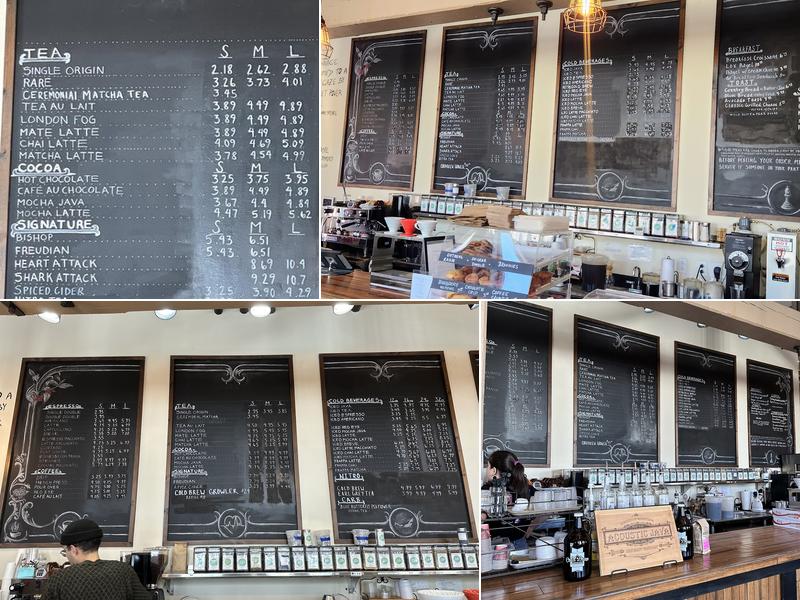 Acoustic Java Roastery & Tasting Room Menu