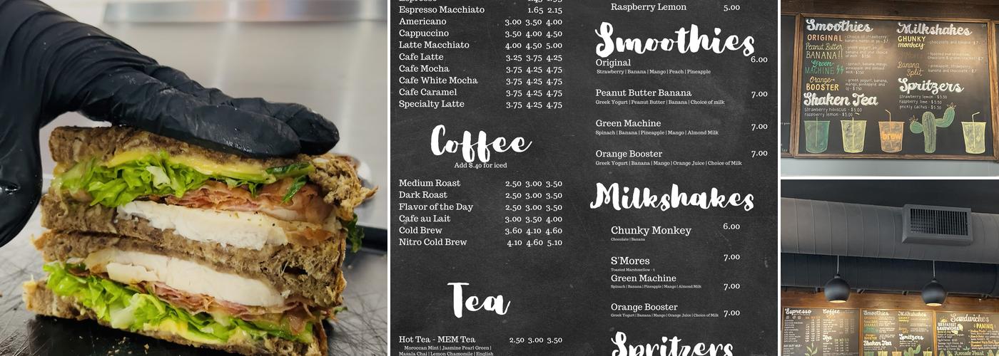 Brew on the Grid Menu