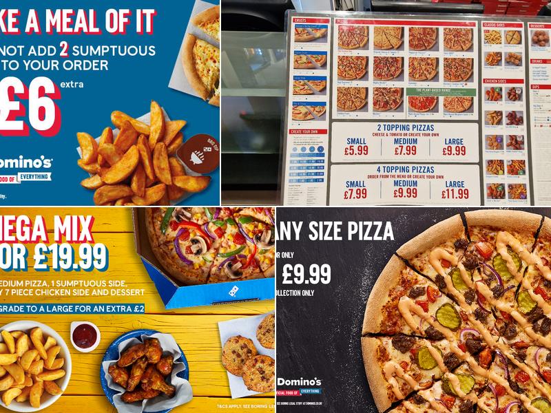 Domino's Pizza - Rugby - Junction One Retail Park Menu