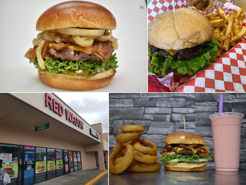 Red Wagon Burger Tacoma