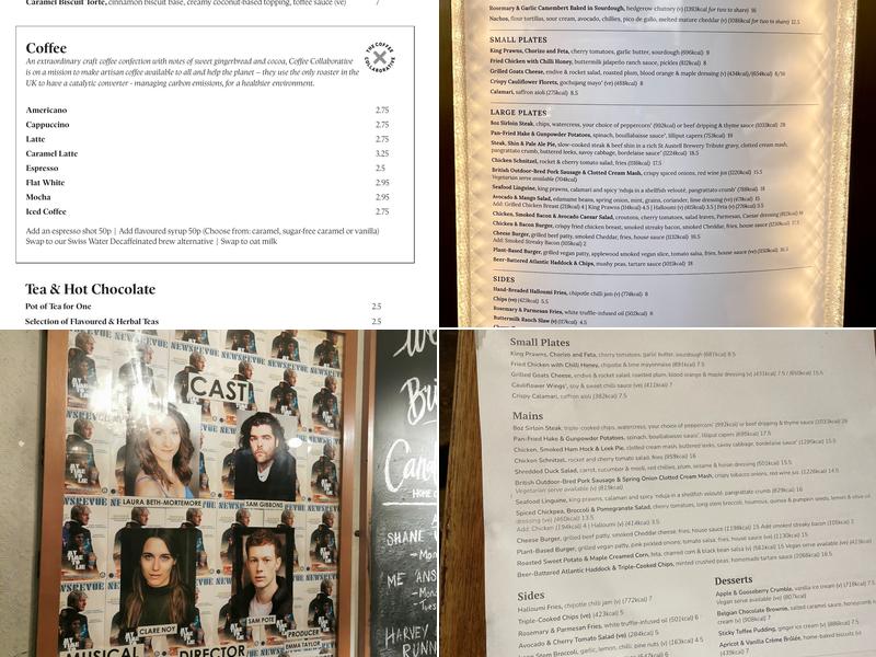 The Bridge House Menu