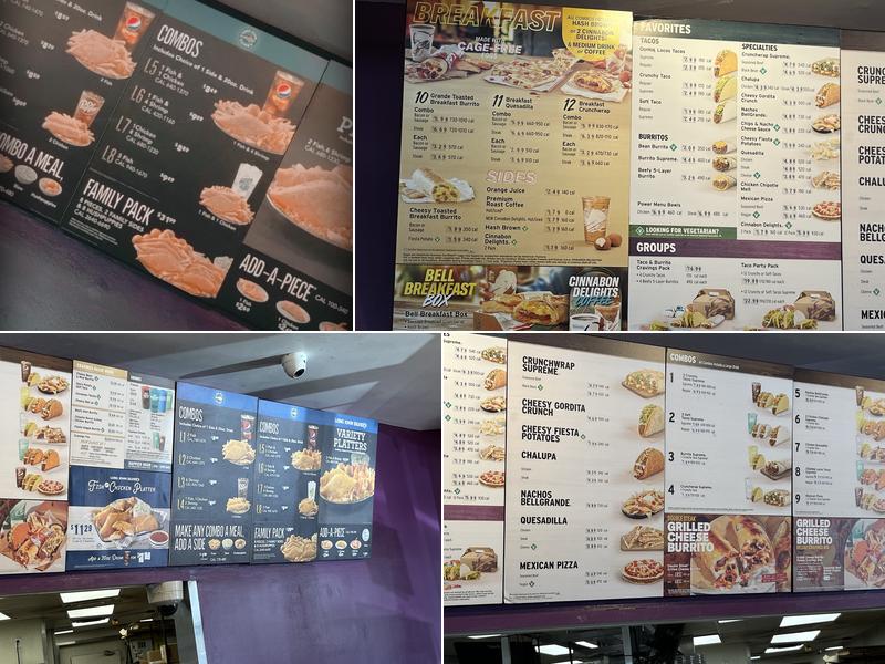 Long John Silver's | Taco Bell Menu
