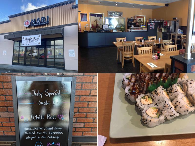 Nari Sushi & Steak 2009 Mildred St W, Tacoma