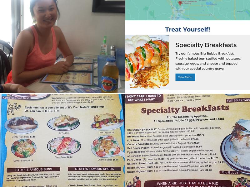Stuff's Restaurant & Catering Menu
