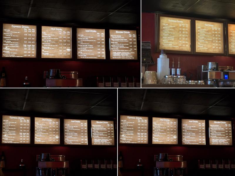 Mocha Maya's Coffee House Menu