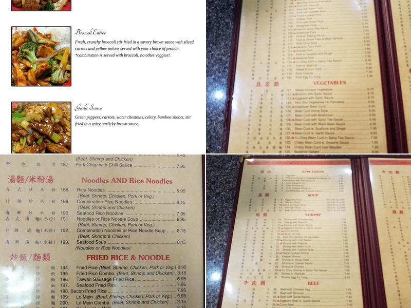 New Kahala: Chinese Cuisine Menu