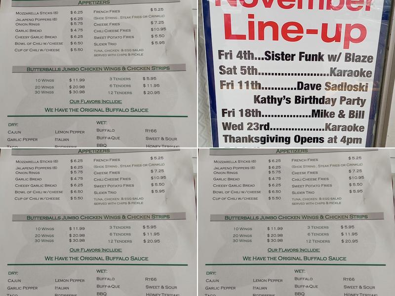 Greenleaf Cafe Menu
