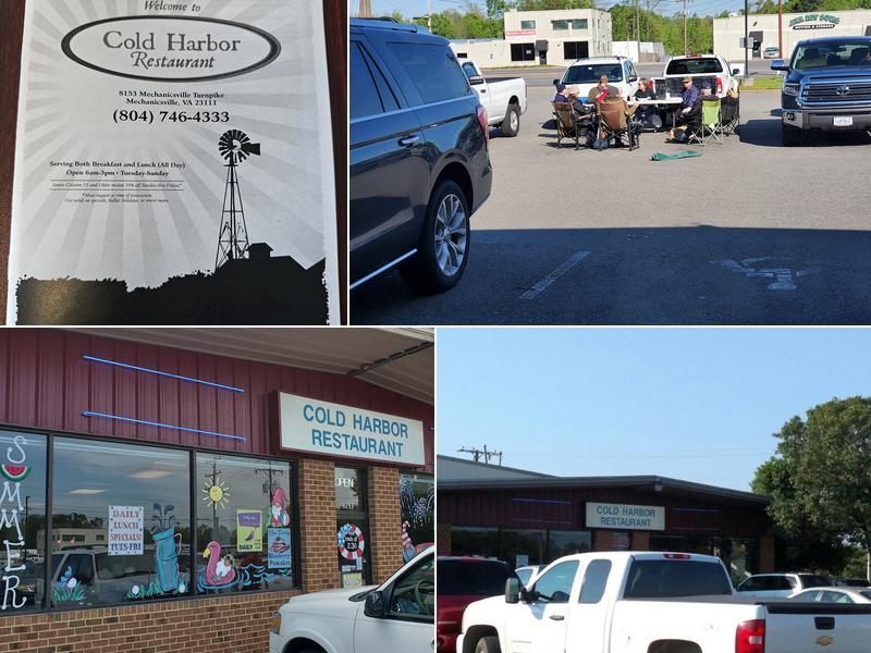 Cold Harbor Restaurant 8153 Mechanicsville Tpke, Mechanicsville