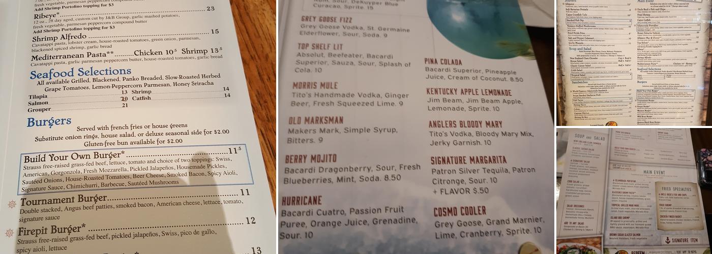 Islamorada Fish Company Menu