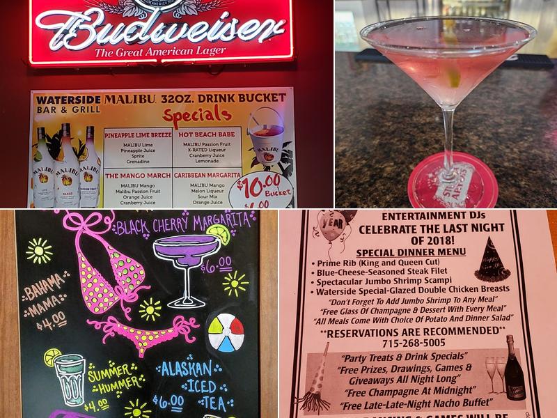 Waterside Bar & Grill Menu