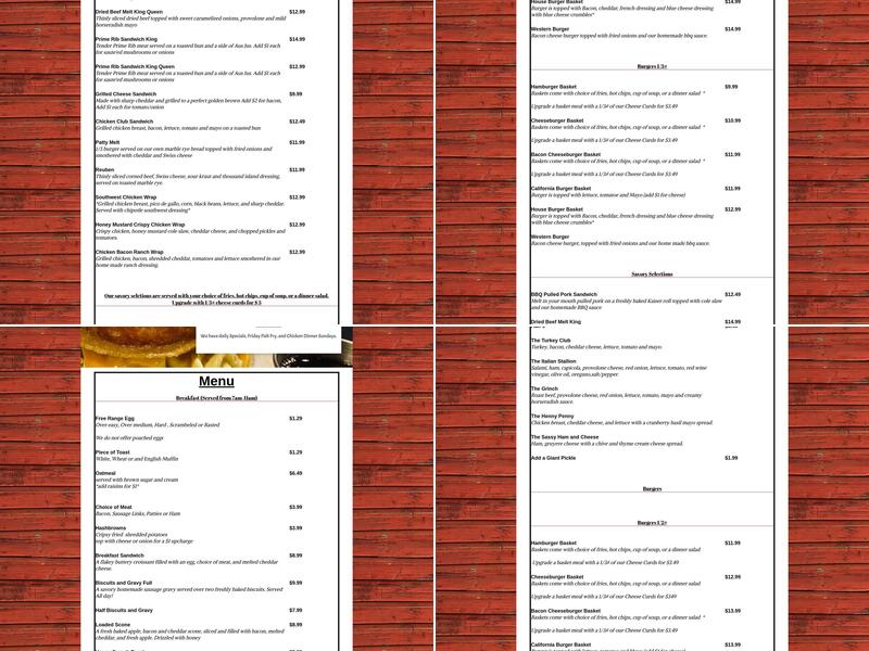 Pure-n-Simple Farm House Foods Menu