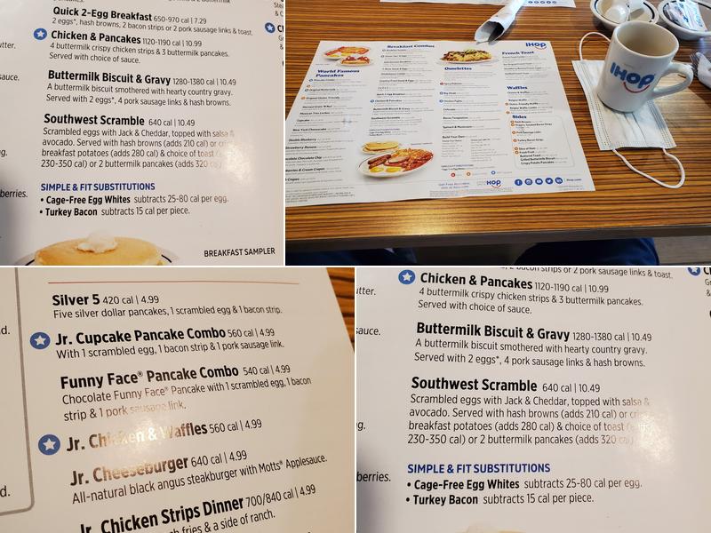 IHOP Menu