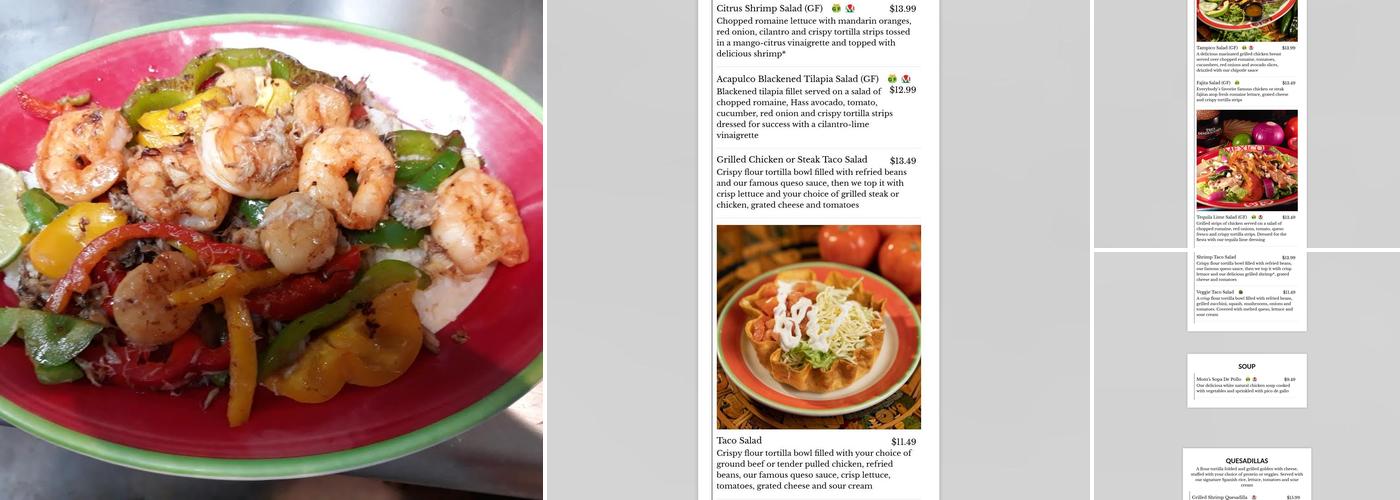 Mexico Restaurant Menu