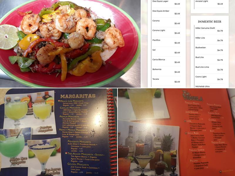 Mexico Restaurant Menu