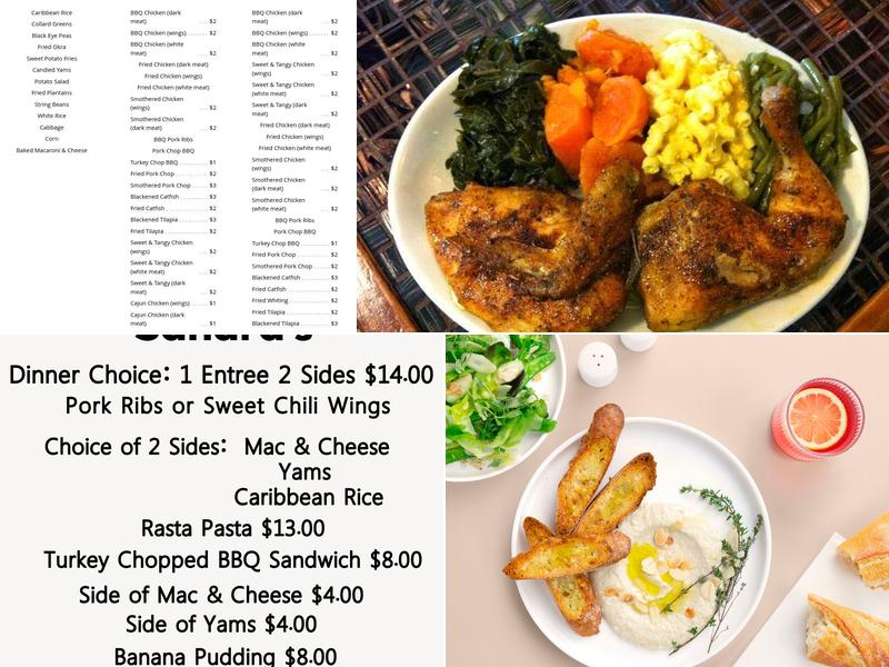 Sandra's Next Generation Menu