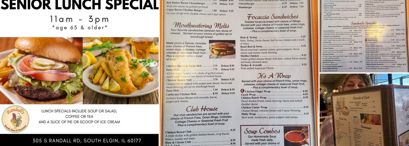 Randall's Pancake House Menu