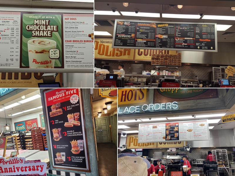 Portillo's Sycamore Menu