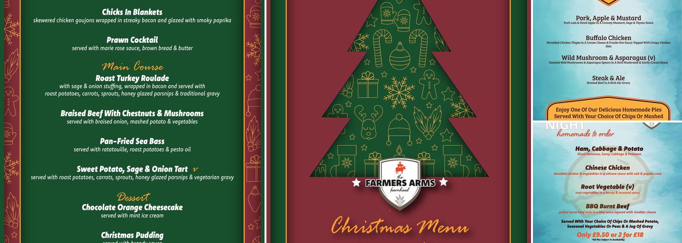 The Farmers Arms Menu