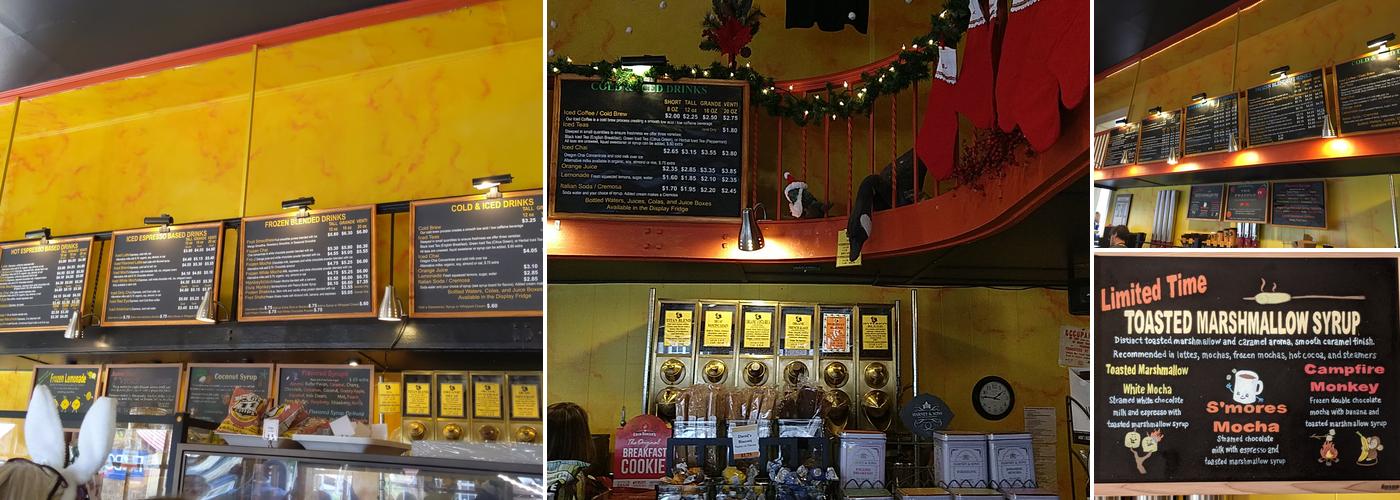 Hyperion Espresso Menu