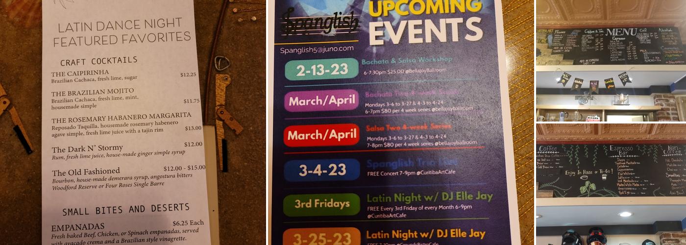 Curitiba Art Cafe Menu