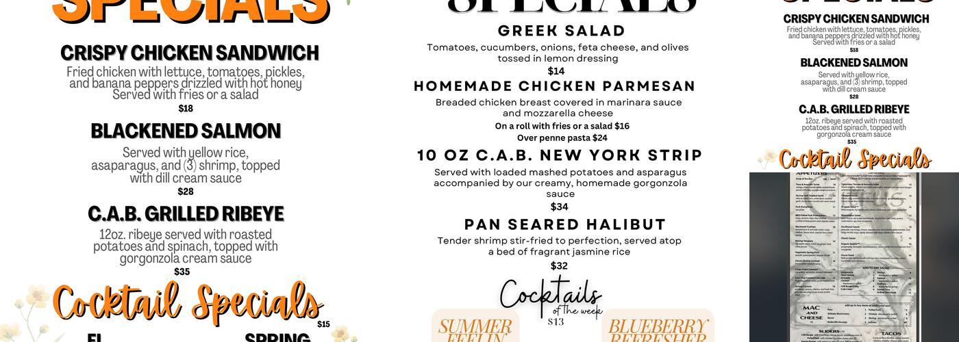 Citrus Restaurant Menu