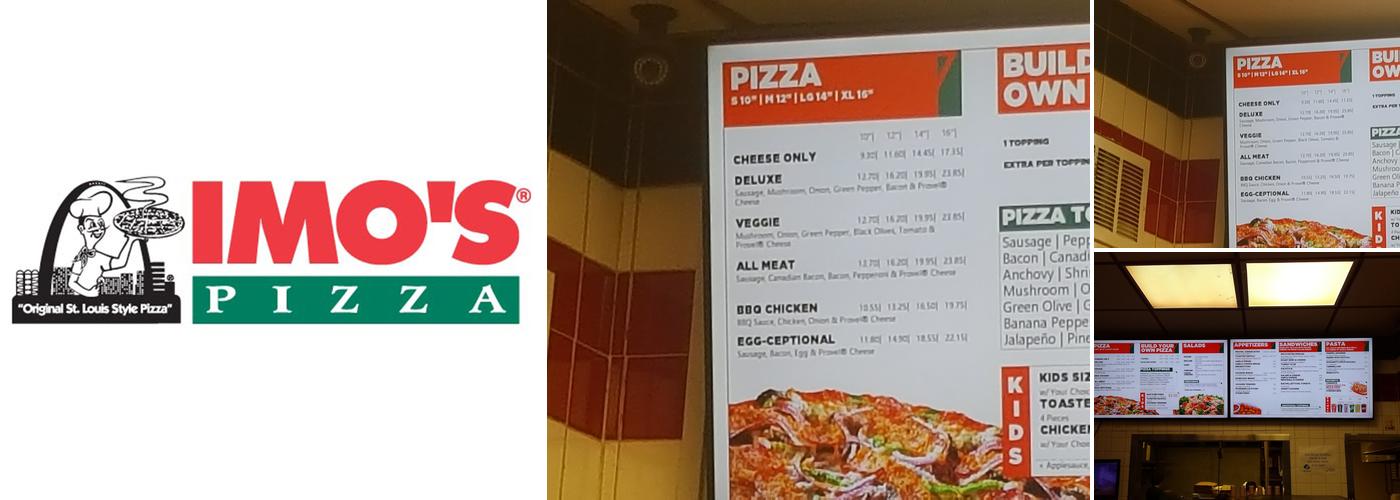 Imo's Pizza Menu