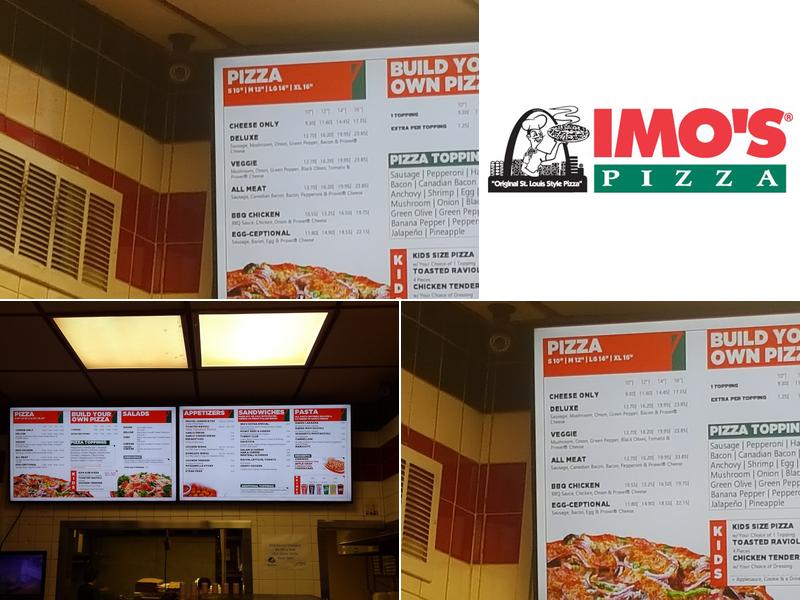 Imo's Pizza Menu