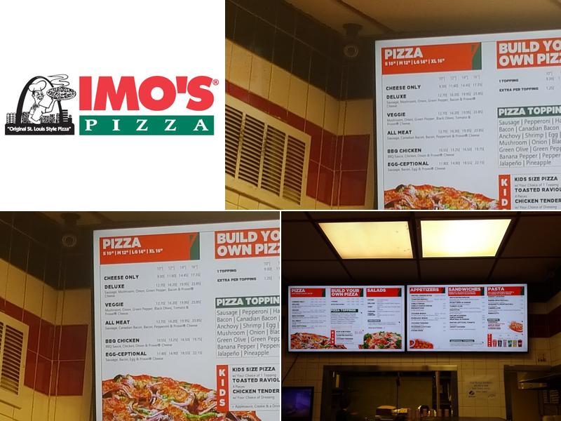 Imo's Pizza Menu
