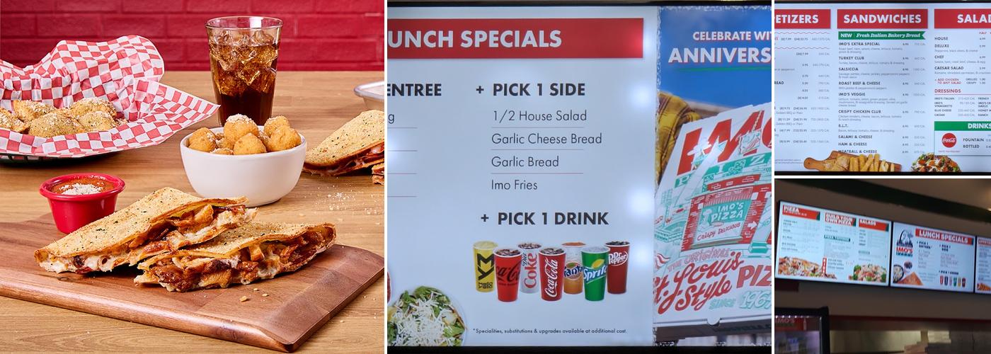 Imo's Pizza Menu
