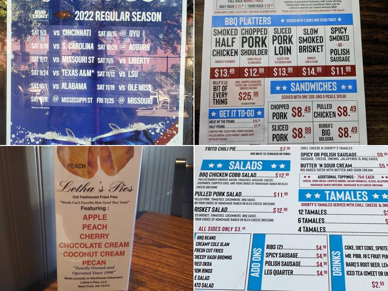 Neumeier's Rib Room Menu