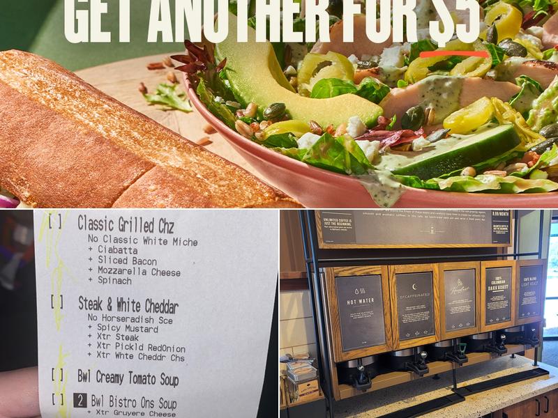 St. Louis Bread Co. Menu