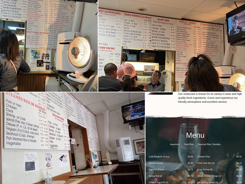 Ferguson Chop Suey Menu