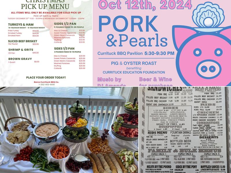 Currituck BBQ Company Menu