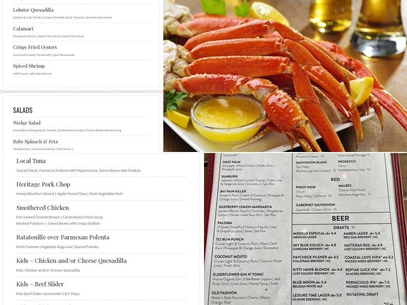 Upside Restaurant Menu