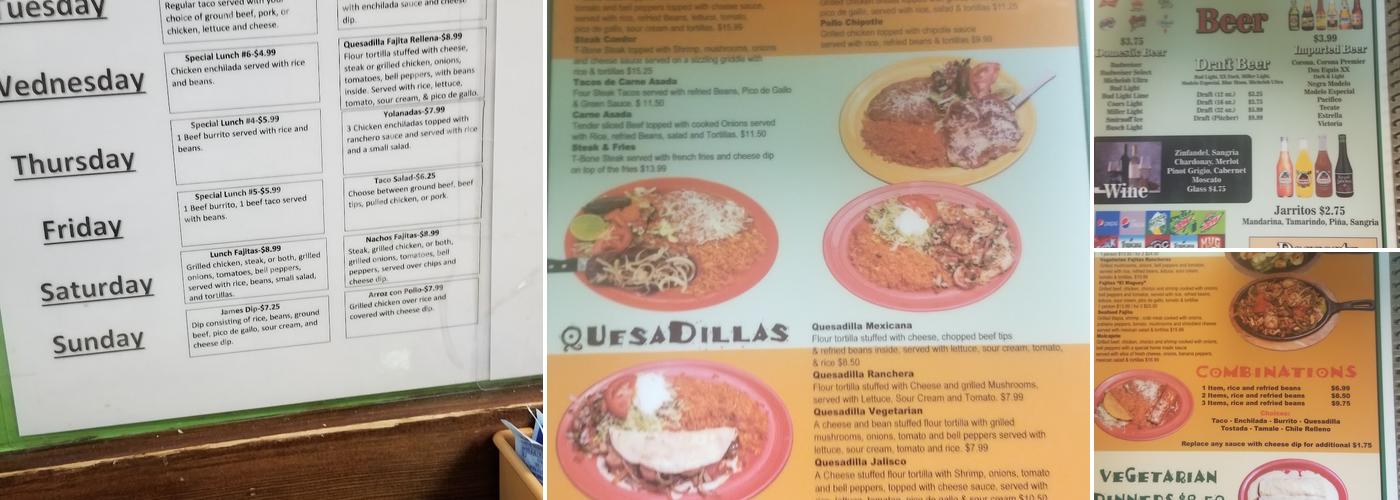 El Maguey Menu