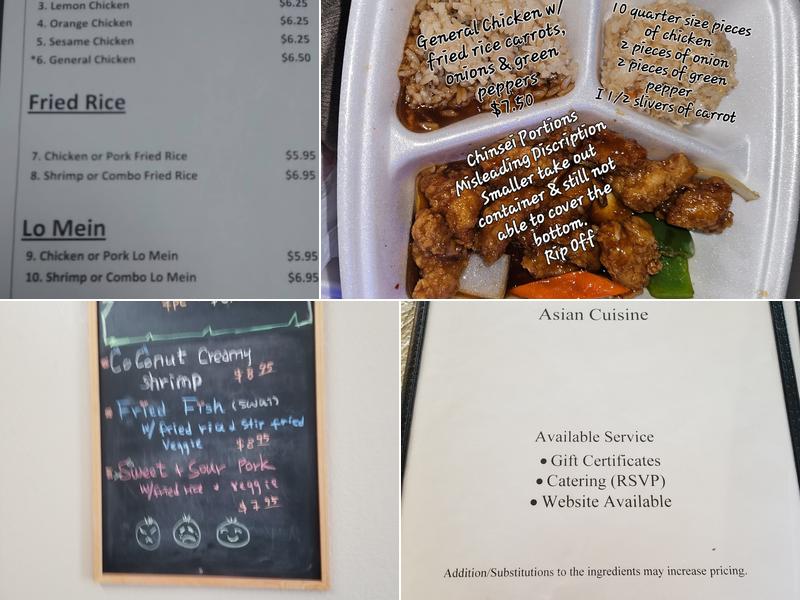 Silk Road Menu