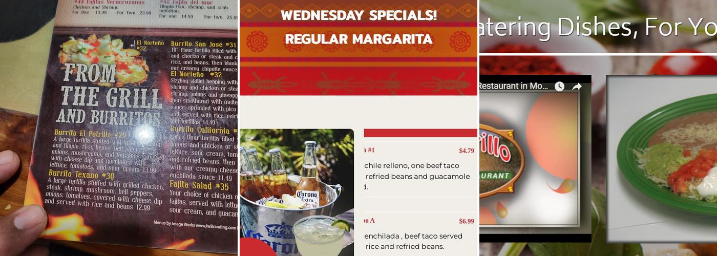 El Potrillo#2Mexican Restaurant Menu