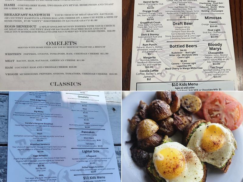 First Light Menu
