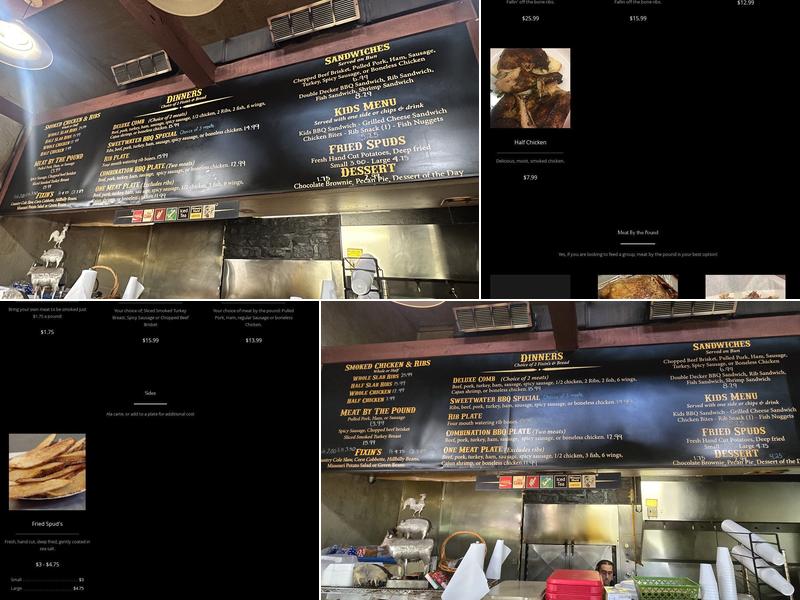 Sweetwater Bar-B-Que Menu