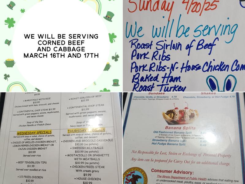 Sunrise Family Restaurant Menu