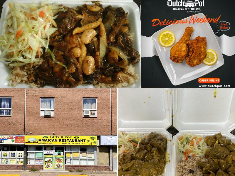 Dutch Pot Jamaican Restaurant 700 Burnside Ave, East Hartford